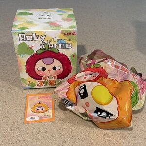 Baby Three Fruit Orchard Vinyl Plush Pendant Blind Box